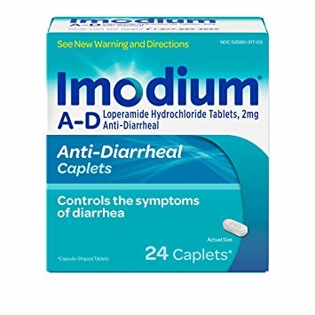 JOHNSON AND JOHNSON IMODIUM A-D Anti-Diarrheal 24 caplets