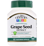 21  ST CENTURY HEALTHCARE GRAPE SEED-Antioxidant Support 60 capsules