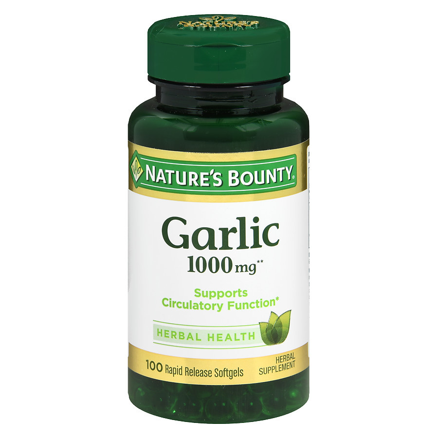 NATURES BOUNTY NATURE'S BOUNTY-Garlic 1000 mg 1000 softgels