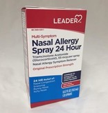 LEADER LEADER- Multi-Symptom Nasal Allergy Spray 24 Hour 120 Sprays
