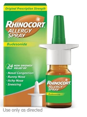 ASTRAZENECA AB RHINOCORT- Allergy Spray Budesonide 60 Sprays 5mL