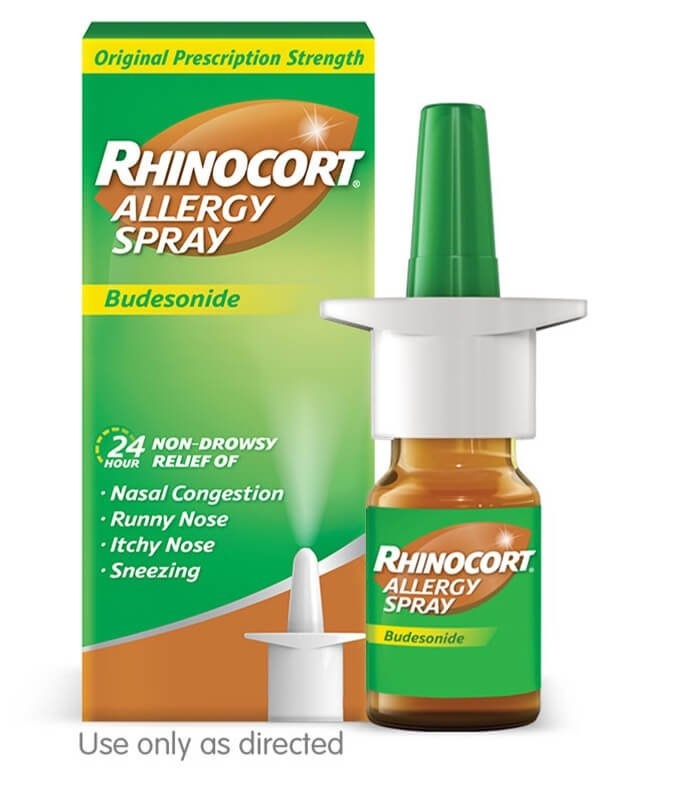 ASTRAZENECA AB RHINOCORT- Allergy Spray Budesonide 60 Sprays 5mL