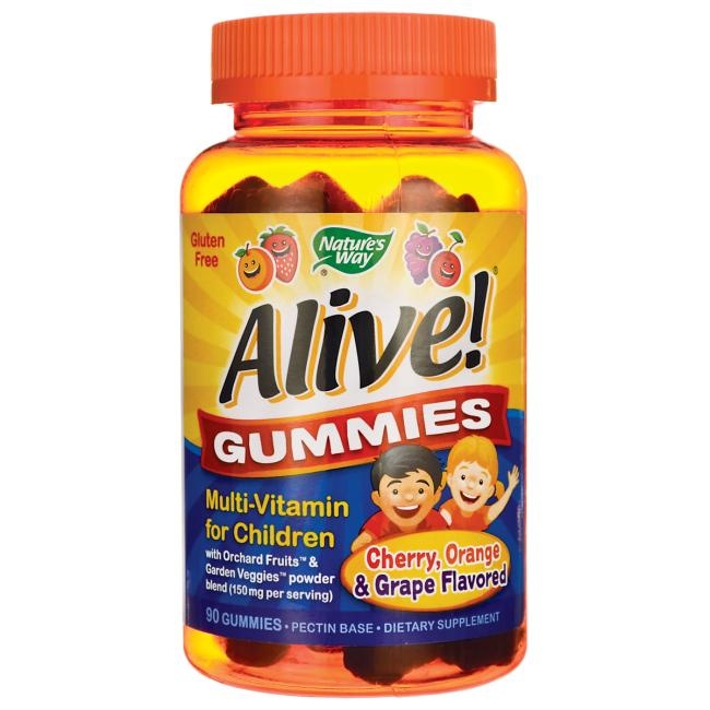 NATURE'S WAY ALIVE-Multivitamin for Children 90 gummies