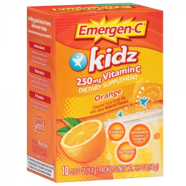 ALACER CORP EMERGEN C-Kidz Orange 10 packets
