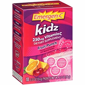 ALACER CORP EMERGEN C-Kidz Fruit Punch 10 packets