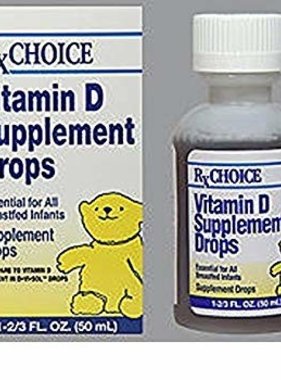 HI-TECH PHARMACAL CO. RX CHOICE-Vitamin D Drops 50 ml