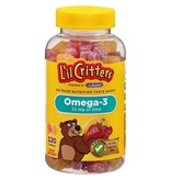 CHURCH&DWIGHT Co LIL CRITTERS-Omega 3 60 gummies
