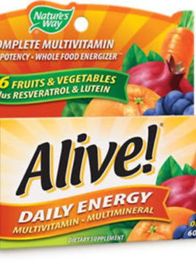 NATURE'S WAY ALIVE- Daily Energy Vitamins 60 tablets