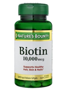 NATURES BOUNTY NATURE'S BOUNTY- BIOTIN 10000 mcg 120 softgels