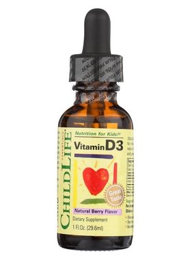 CHILD LIFE CHILDLIFE- Vitamin D3 Natural Berry Flavor 1 fl.oz.