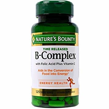NATURES BOUNTY NATURE'S BOUNTY - B Complex Time Released 125 tablets