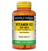 MASON NATURALS MASON- Vitamin K2&D3 100 Tablets