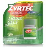 JOHNSON AND JOHNSON ZYRTEC- Allergy 12 liquid gels