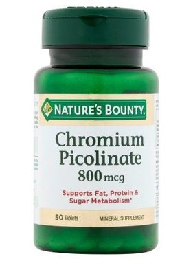 NATURES BOUNTY NATURE'S BOUNTY-Chromium Picolinate 50 tablets