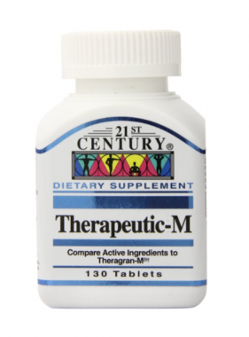 21  ST CENTURY HEALTHCARE THERAPEUTIC M-Dietary Supplement 130 tablets