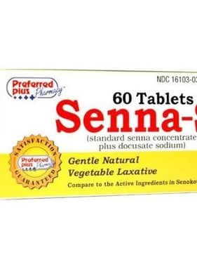 PREFERRED PLUS SENNA-S 60 Tablets