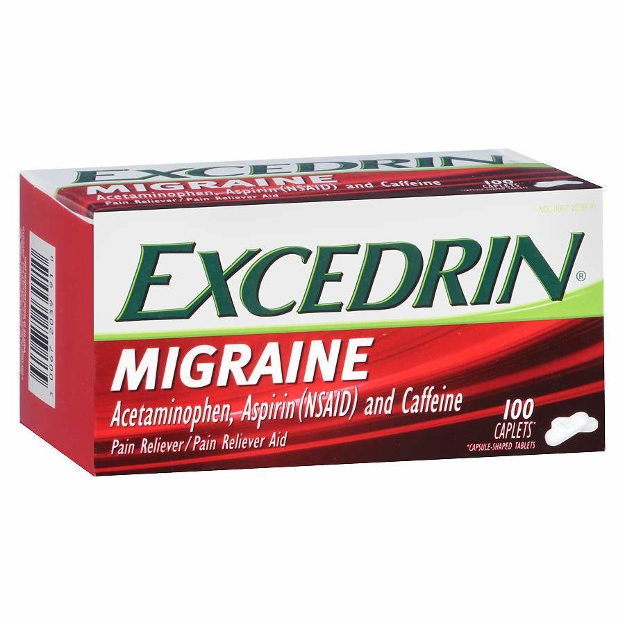 GSK CONSUMER HEALTHCARE EXCEDRIN-Migraine 100 caplets