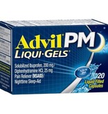 PFIZER ADVIL PM Liqui Gels 20 Capsules