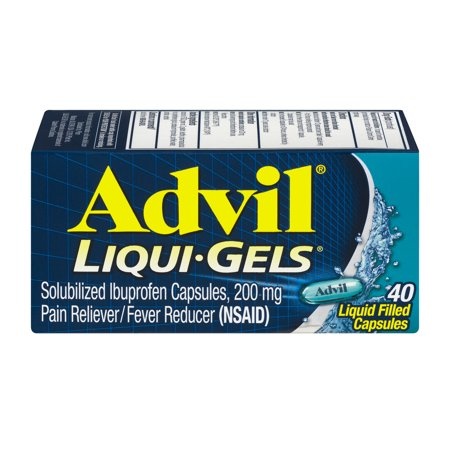 PFIZER ADVIL Liqui Gels 40 Capsules