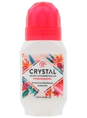 CRYSTAL CRYSTAL- Mineral Deodorant Roll-On Pomegrante 66 ml