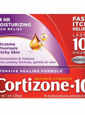 CHATTEM Cortizone 10- Maximum Strength Anti-Itch 1% Creme 28g