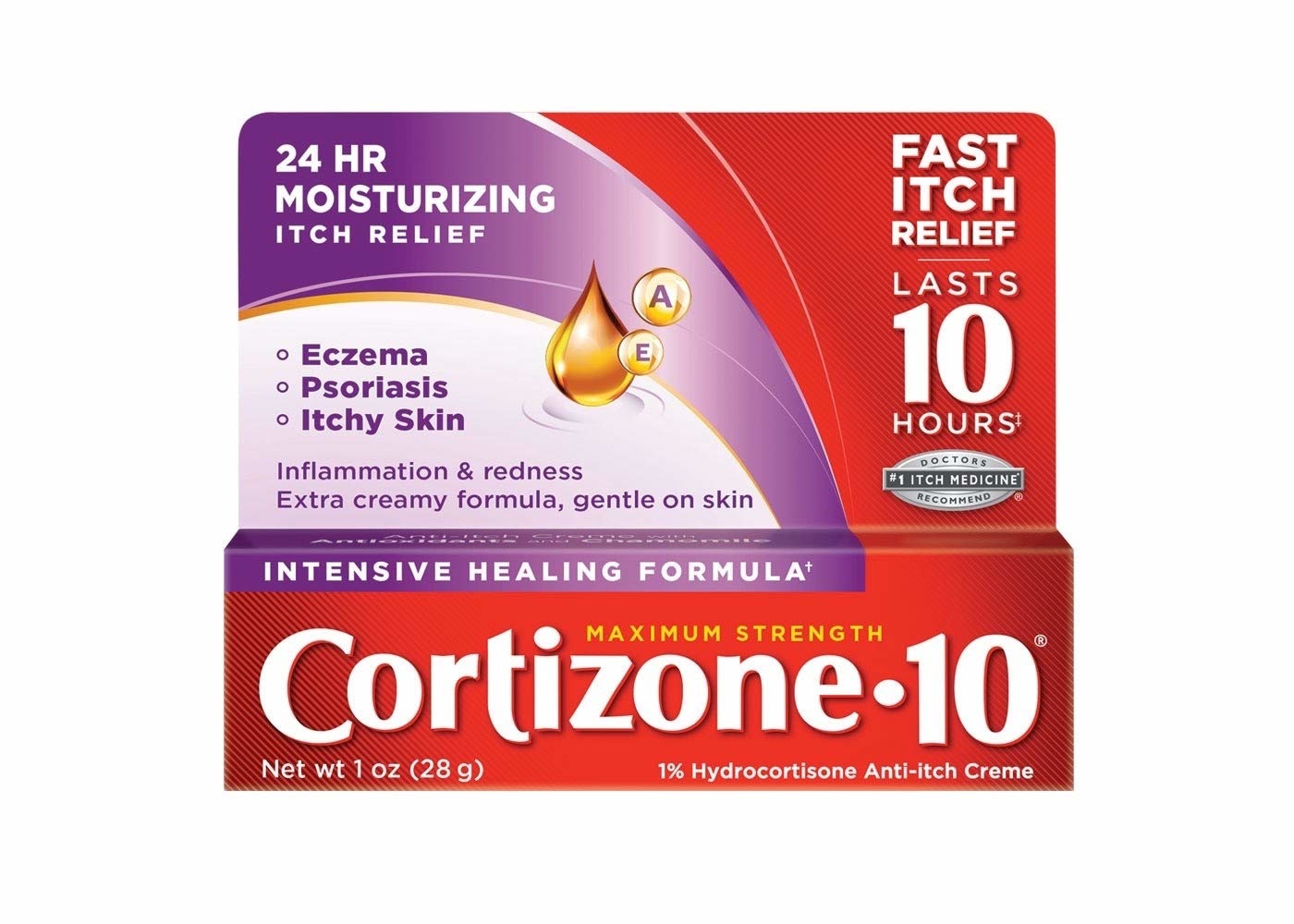 CHATTEM Cortizone 10- Maximum Strength Anti-Itch 1% Creme 28g