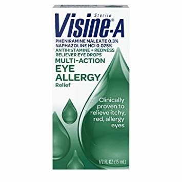 JOHNSON AND JOHNSON VISINE-A Multi Action Allergy Eye Drops 15 ml