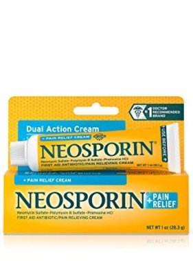 NEOSPORIN NEOSPORIN- Dual Action Cream+Pain Relief 28.3g