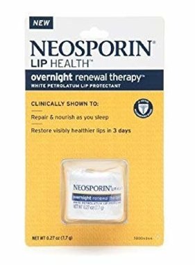 JOHNSON AND JOHNSON NEOSPORIN- Lip Health Overnight Renewal Therapy 7.7g
