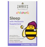 ZARBEES ZARBEES-Childrens Sleep with Melatonin 30 Chewable Tablets