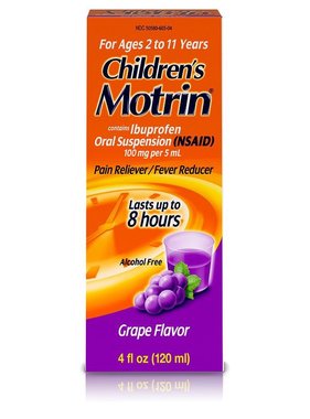 JOHNSON AND JOHNSON MOTRIN-Children's Ibuprofen Grape Flavor 120 ml