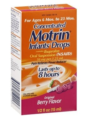 JOHNSON AND JOHNSON MOTRIN-Infants Drops Berry Flavor 30 ml