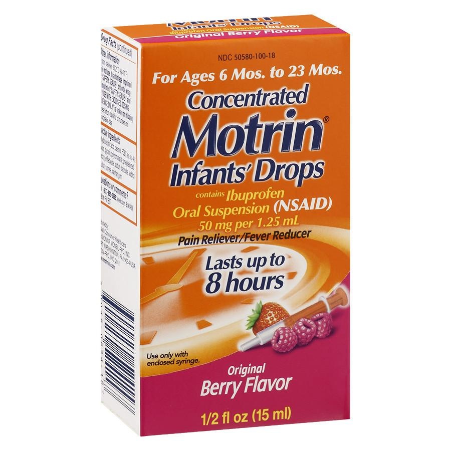 JOHNSON AND JOHNSON MOTRIN-Infants Drops Berry Flavor 30 ml