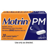JOHNSON AND JOHNSON MOTRIN-Pm 20 caplets