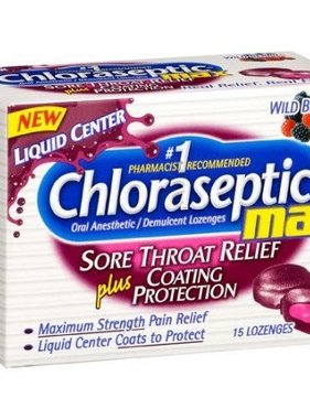 MEDTECH PRODUCTC CHLORASEPTIC-Max Wild Berries 15 lozenges