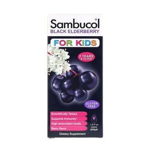PHARMA CARE US SAMBUCOL Black Elderberry For Kids Syrup 230 ml