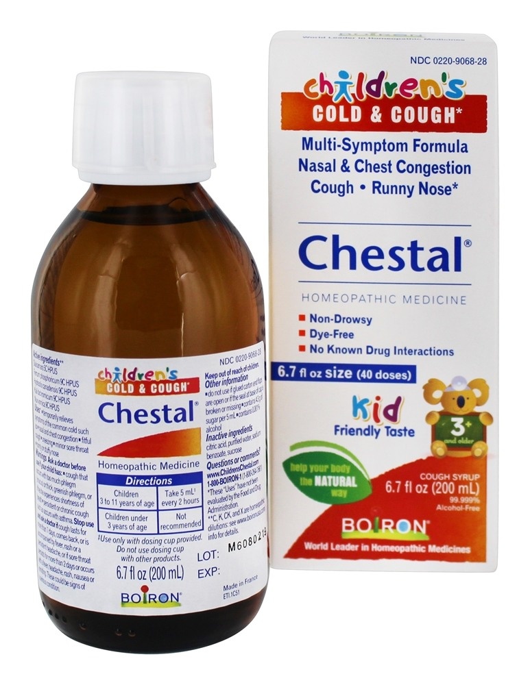 BOIRON CHESTAL-Children's Cold&Cough 200 ml