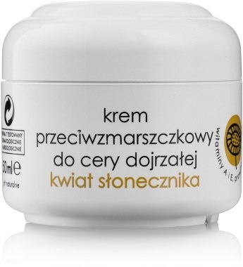ZIAJA ZIAJA- Krem Przeciwzmarszczkowy Kwiat Slonecznika 50ml