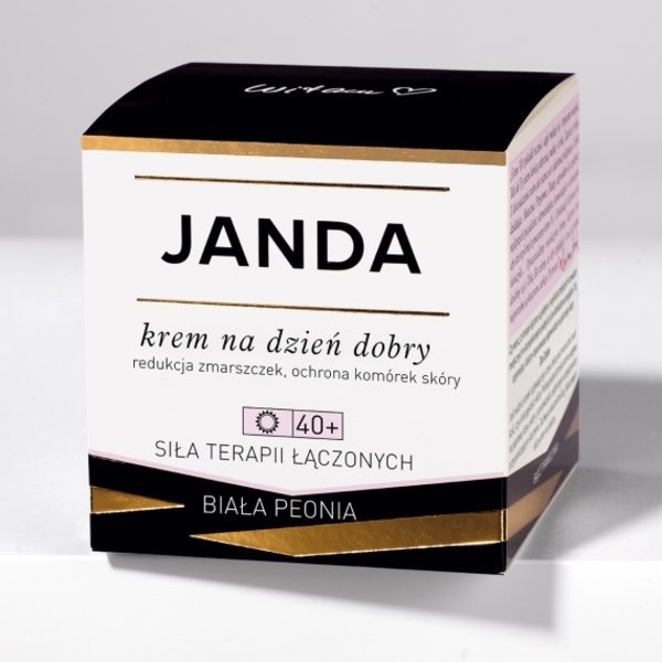 JANDA JANDA Krem Na Dzien Dobry 40+ Sila Terapii Laczonych 50ml
