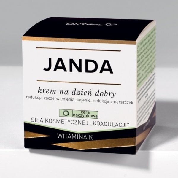 JANDA JANDA Krem Na Dzien Dobry Cera Naczynkowa Sila Kosmetycznej Koagulacji 50ml