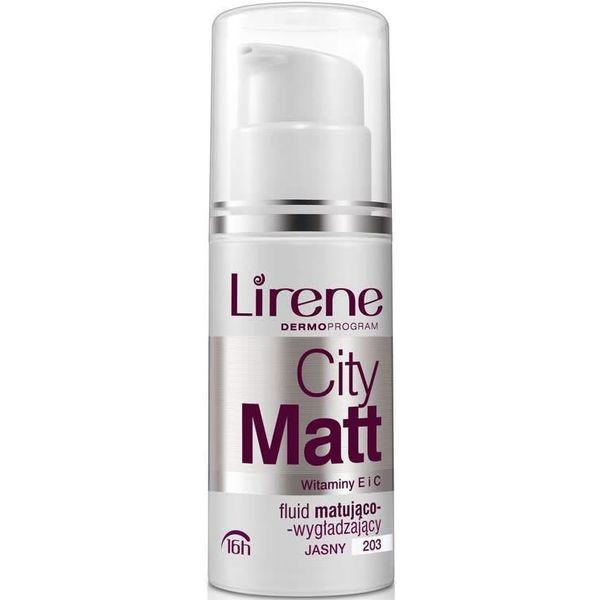 LIRENE LIRENE City Matt Fluid Matujacy 203 Jasny 30ml