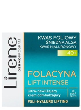 LIRENE DR IRENA ERIS LIRENE- Folacyna Lift Intense 40+ Krem Odmladzajacy SPF 15 Dzien 50ml