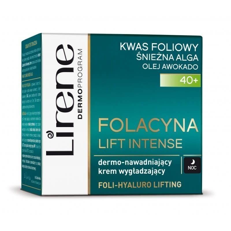 LIRENE DR IRENA ERIS LIRENE- Folacyna Lift Intense 40+ Krem Wygladzajacy Noc 50ml