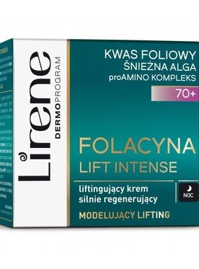 LIRENE DR IRENA ERIS LIRENE- Folacyna Lift Intense 70+ Liftingujacy Krem Silnie Regenerujacy Noc 50ml