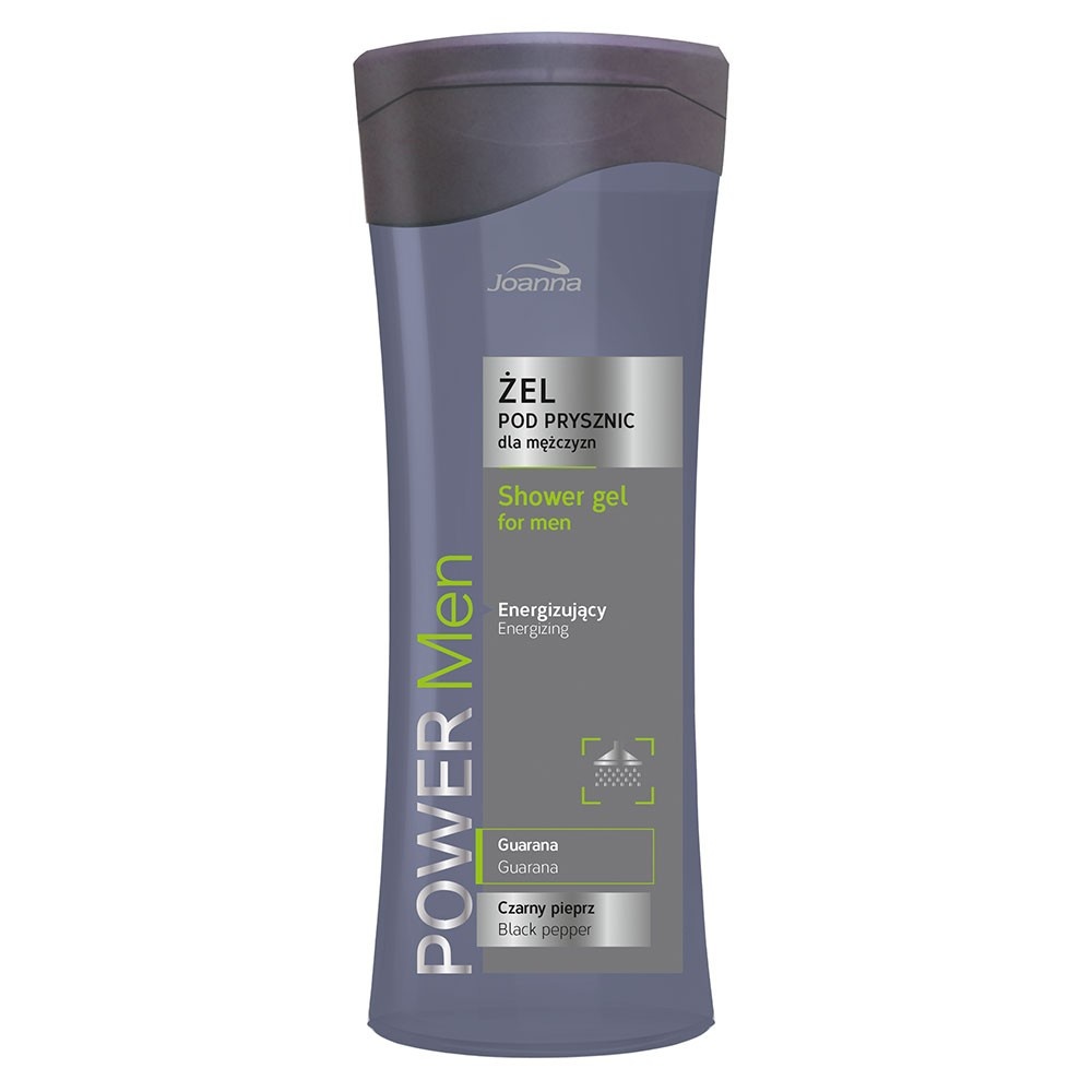 JOANNA JOANNA Zel pod Prysznic dla Mezczyzn Guarana/Czarny Pieprz 300 ml