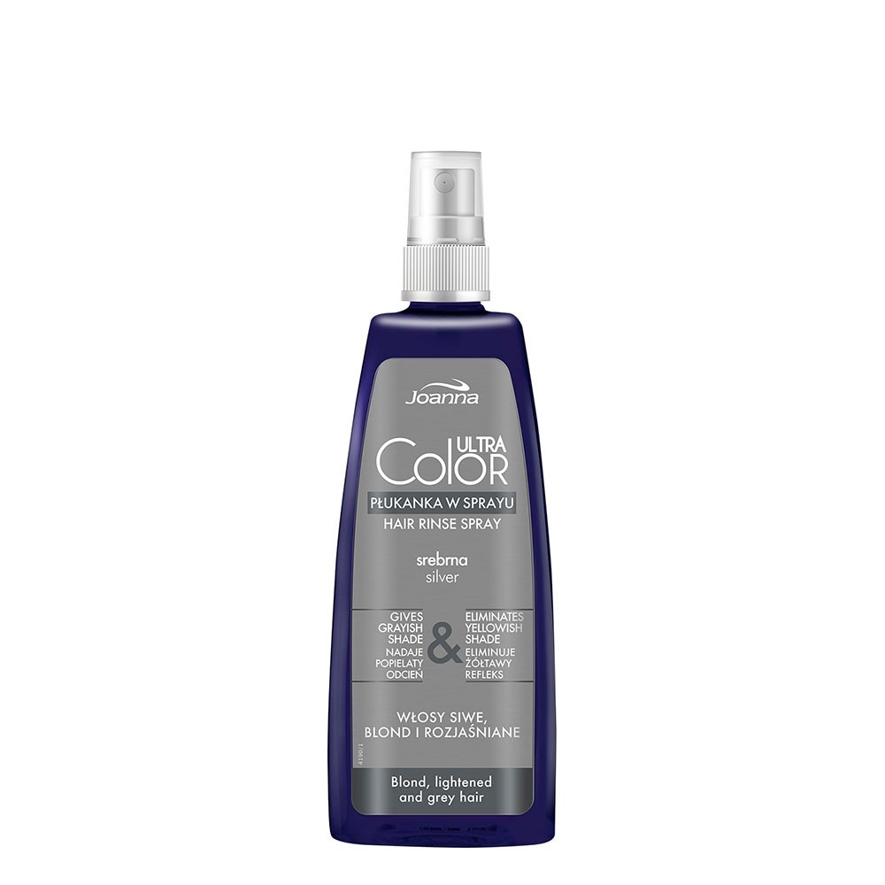JOANNA JOANNA Plukanka w Sprayu Srebrna Wlosy Siwe Blond i Rozjasniane 150 ml
