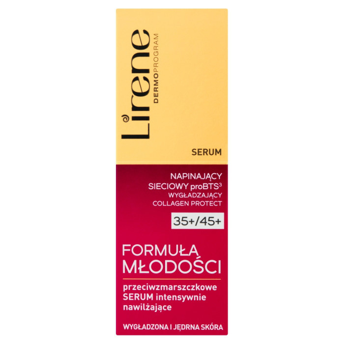 LIRENE LIRENE Formula Mlodosci 35+/45+ Przeciwzmarszczkowe Serum Intesywnie Nawilzajace 30 ml