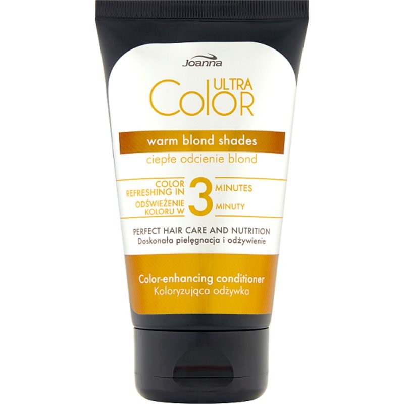 JOANNA JOANNA ULTRA COLOR Koloryzujaca Odzywka Cieple Odcienie Brazu 100 g