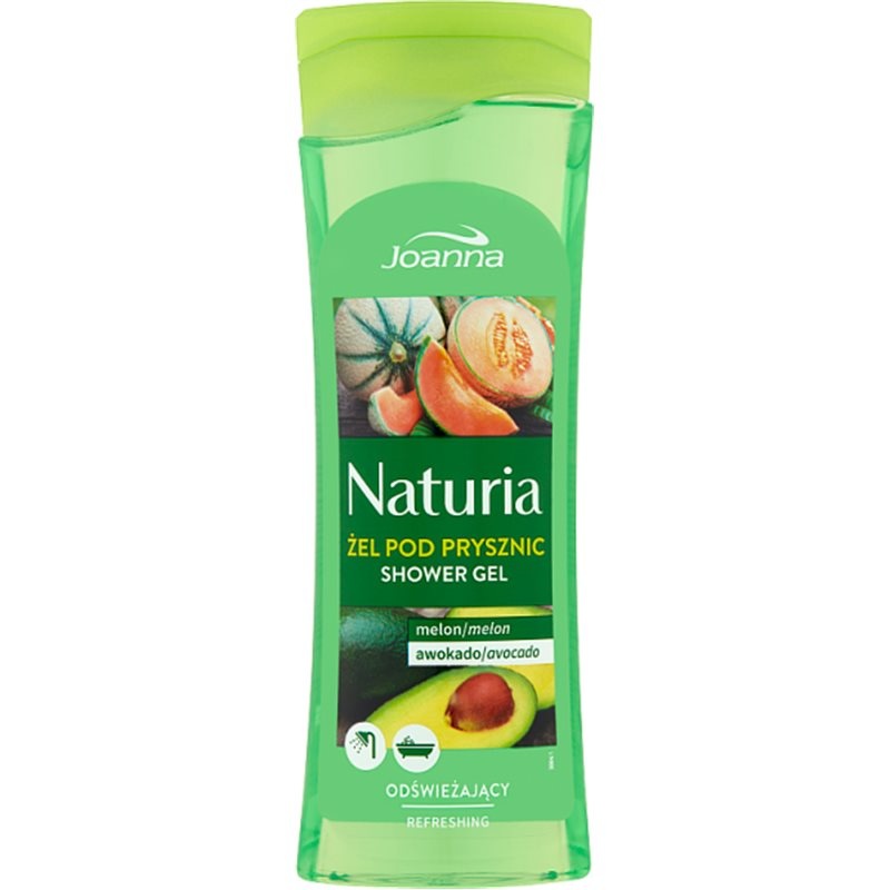 JOANNA Naturia Zel pod Prysznic Melon/Avocado 300 ml