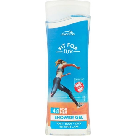 JOANNA JOANNA FIT FOR LIFE 4in1 For Her Shower Gel 300 ml